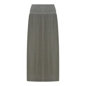 Transit Women Midi Skirt In Linen Blend